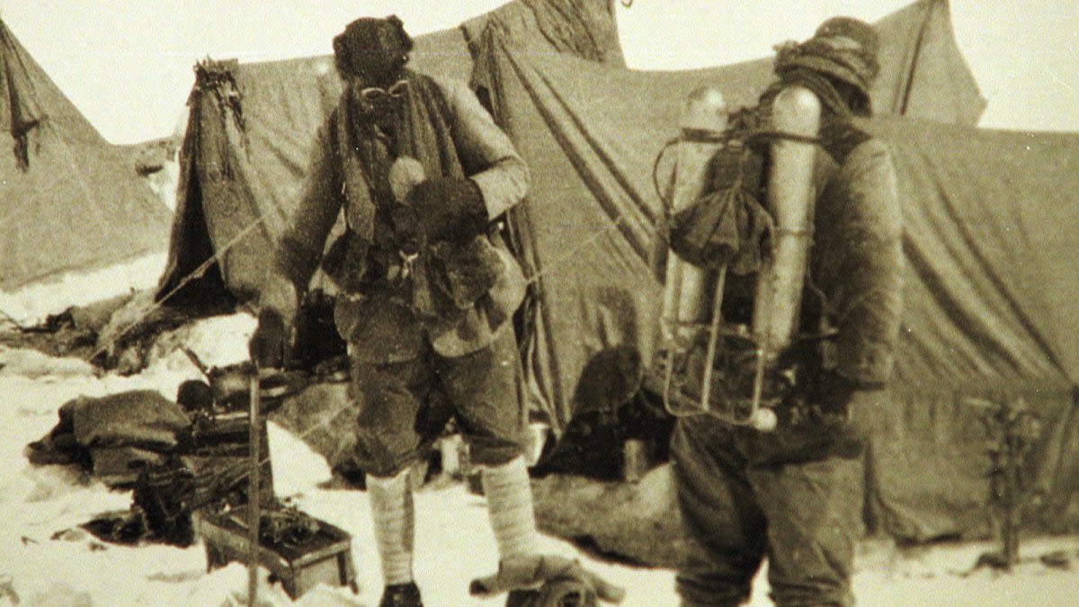 George Mallory's last letter from Everest said odds of reaching top were '50 to 1 against us'