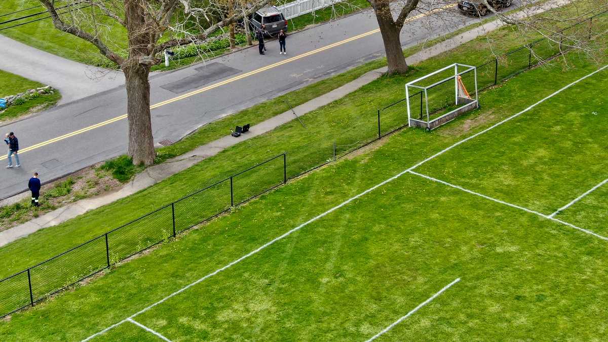 SUV with kids inside rolls down hill, through sports field, police say