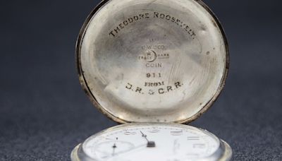 Theodore Roosevelt’s stolen pocket watch back at his New York home