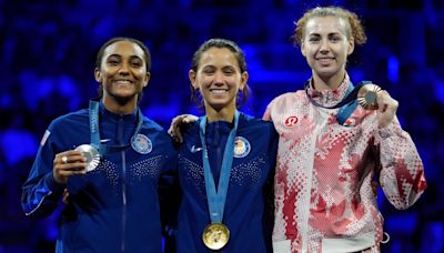 All-American women's fencing final reflects unique path for two Olympic medalists