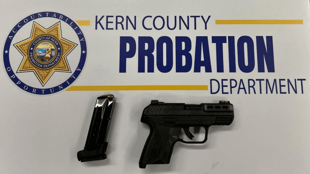 Kern County man on probation found with handgun during home search, arrested