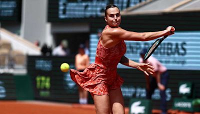 Aryna Sabalenka avanza con autoridad en Roland Garros