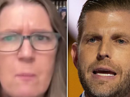 Mary Trump Scorches Cousin Eric Trump: 'Beneath My Contempt'