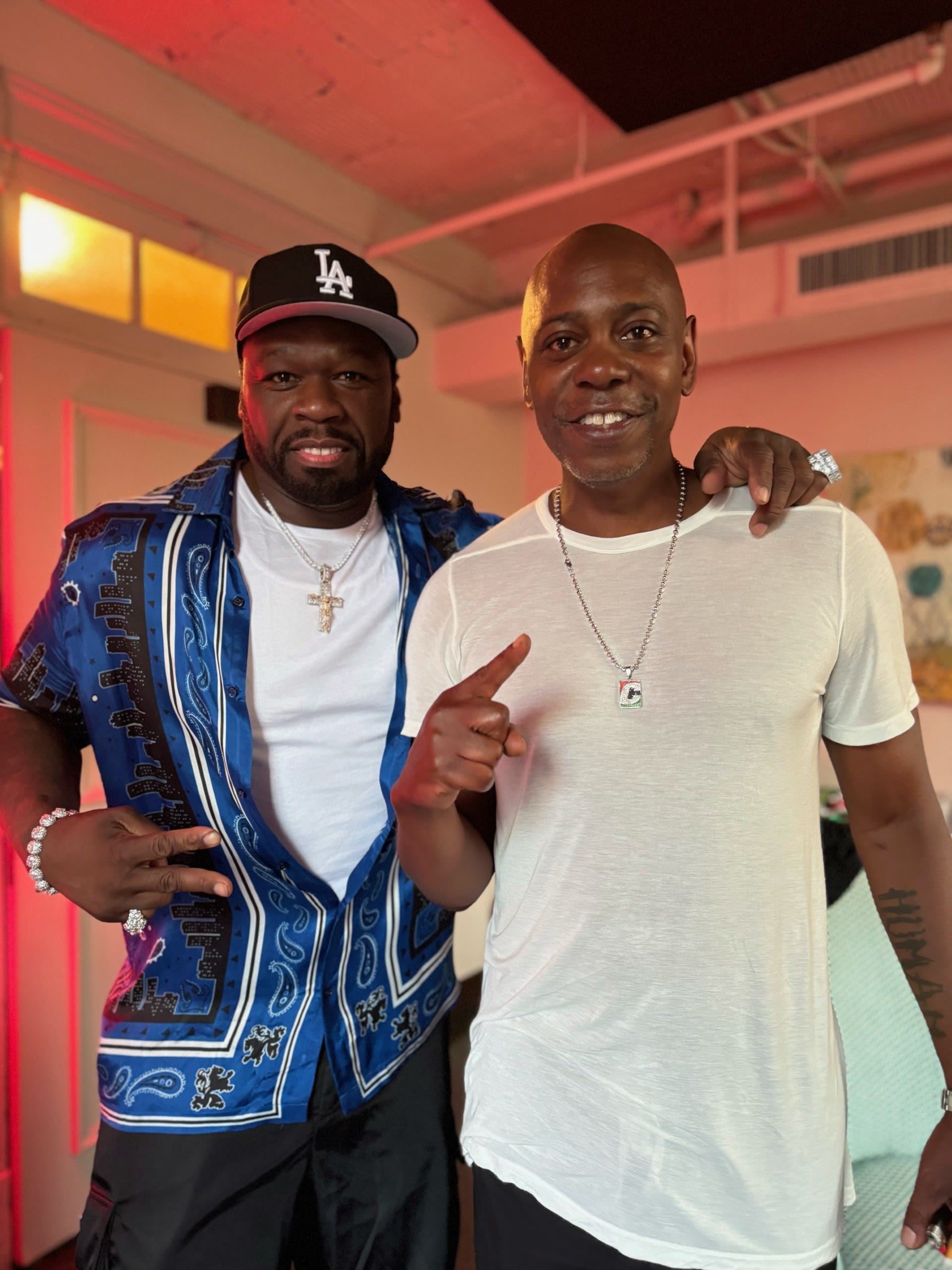 Dave Chappelle Surprises Fans at 50 Cent’s G-Unity Foundation Charity Festival: ‘This is History’