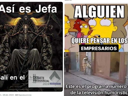 Los mejores memes del segundo debate presidencial 2024