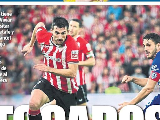 Portada de hoy de la Edición Bizkaia-Araba de Mundo Deportivo