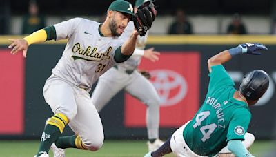 Bleday homers, Estes earns first win as A's beat Mariners 8-1