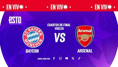 Bayern Múnich vs Arsenal: Sigue en vivo los cuartos de final de la Champions League