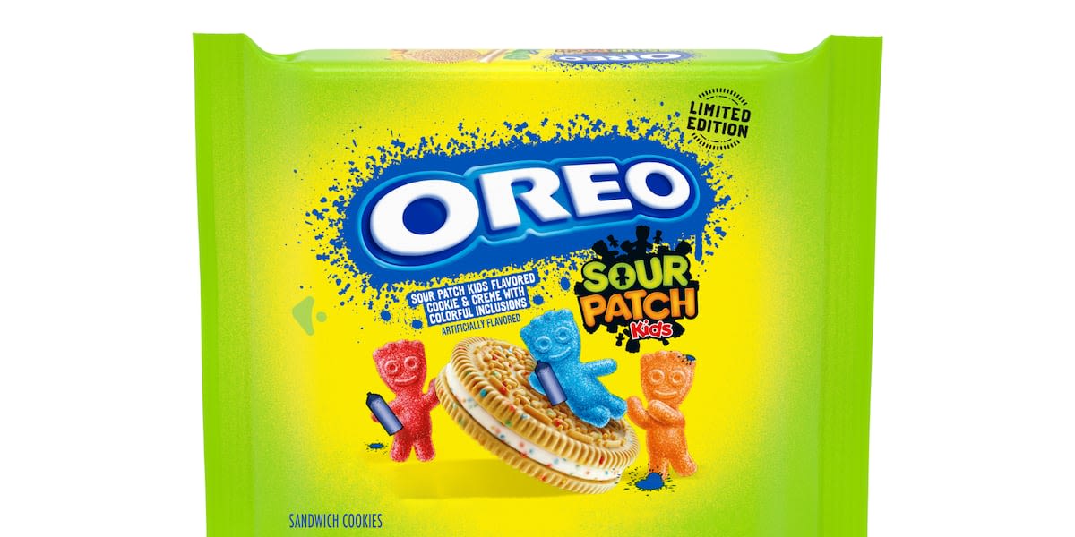 Sour Patch Kids-flavored Oreos are coming soon