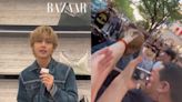 BTS 防彈少年團 V 在日本被人抓頭髮影片引發粉絲眾怒！網：「場面真的好瘋狂」