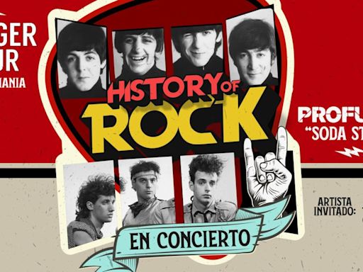 Lo mejor de The Beatles y Soda Stereo en una misma noche: así será el concierto ‘History of Rock’