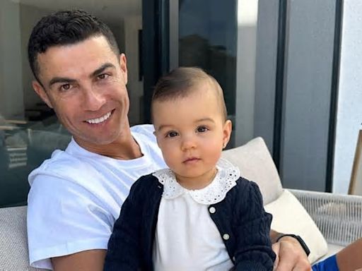 Cristiano Ronaldo celebra los dos años de Bella Esmeralda con un lindo recuerdo de su hijo, Ángel