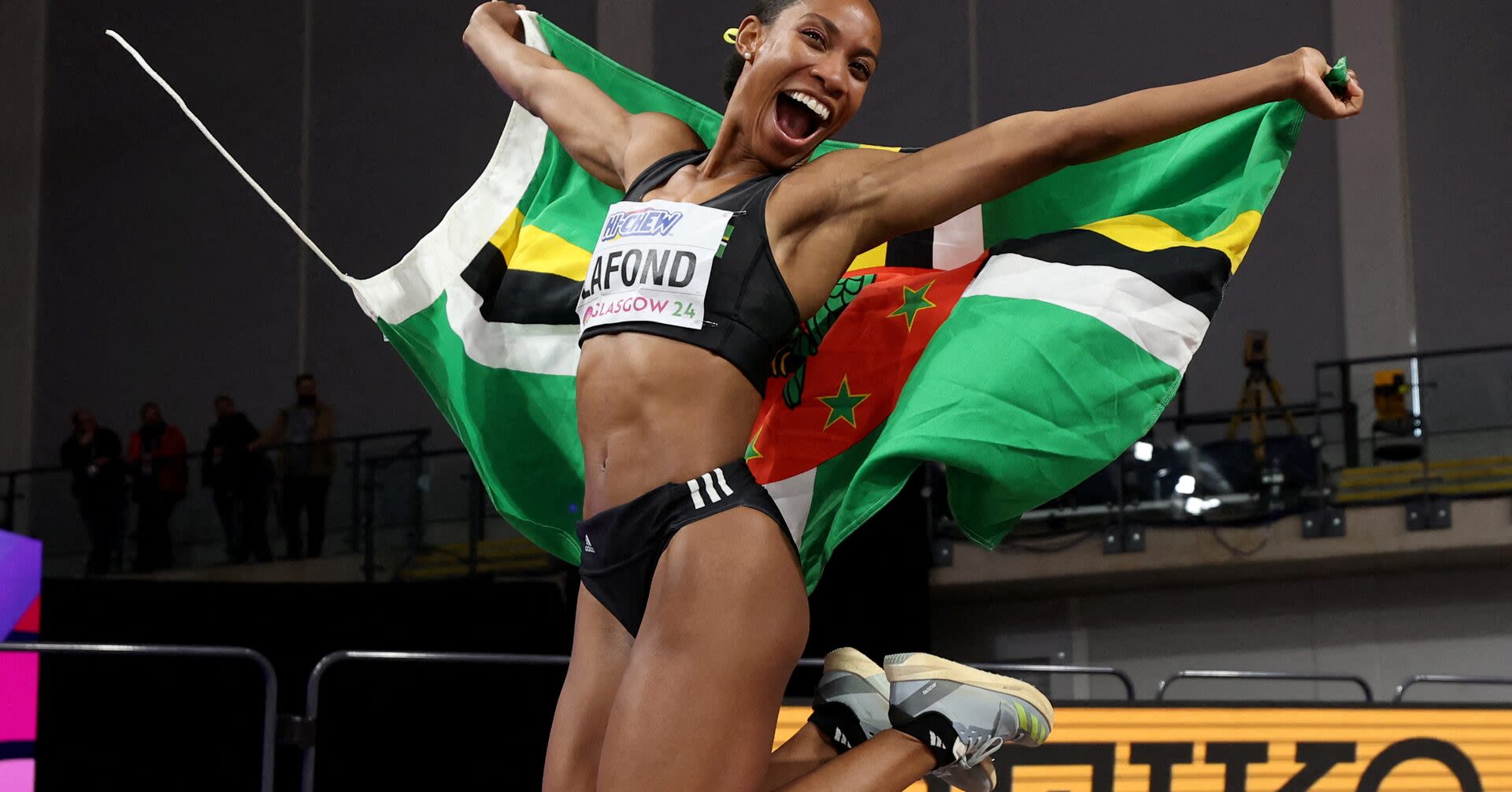 LaFond wins triple jump gold to bring Dominica first ever Olympic medal
