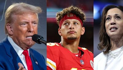 Patrick Mahomes says he won't endorse Trump or Harris