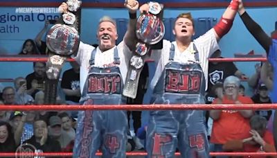 Buff Bagwell gana el Campeonato por parejas de Memphis Wrestling