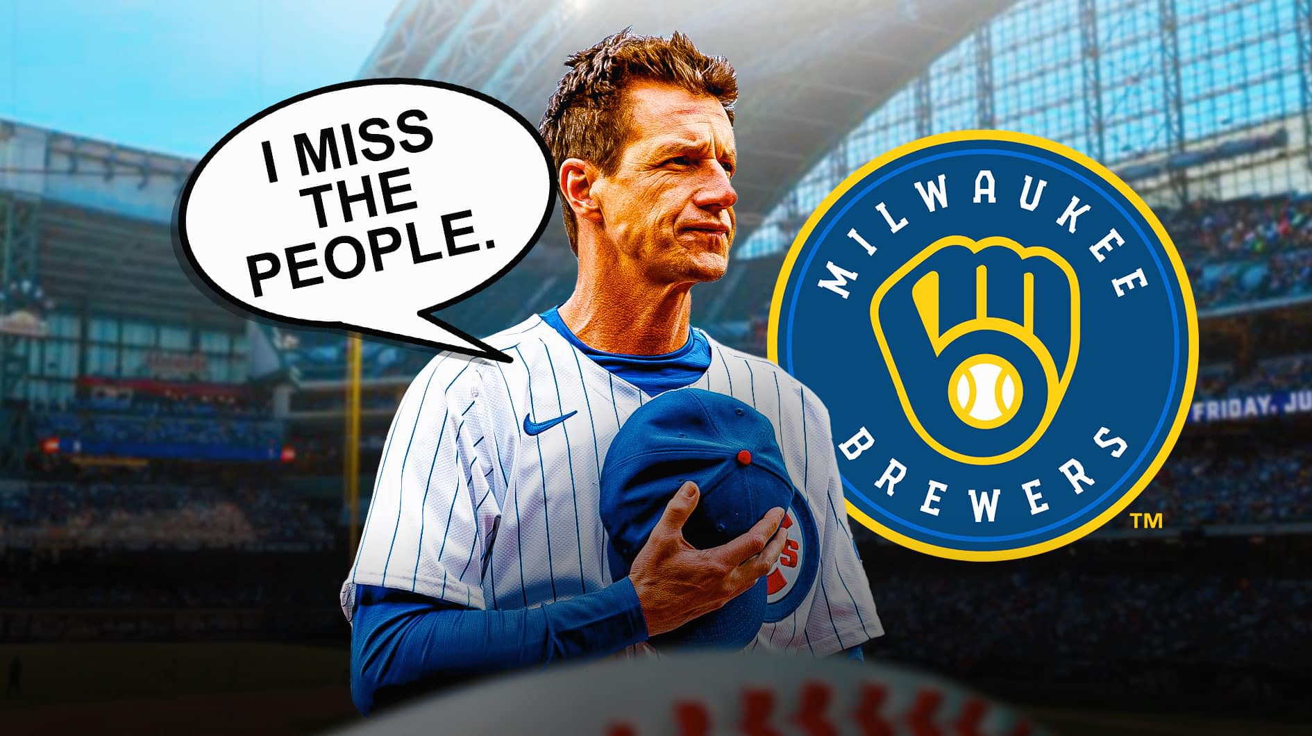 Cubs' Craig Counsell gets real on Milwaukee return ahead of Brewers series