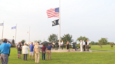 USS ALABAMA Battleship Memorial Park holds flag lowering ceremony