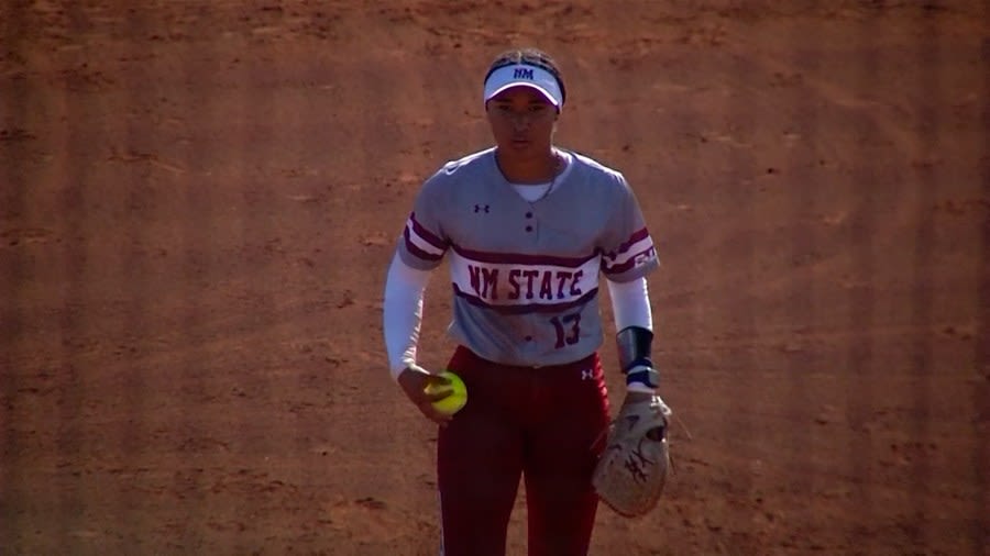 NMSU freshman Desirae Spearman named CUSA Softball Player of the Year