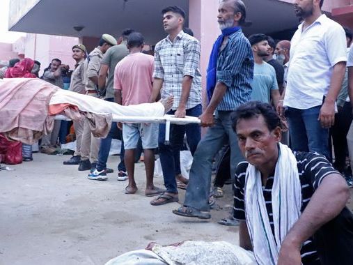 India stampede: More than 120 killed at religious gathering in Uttar Pradesh