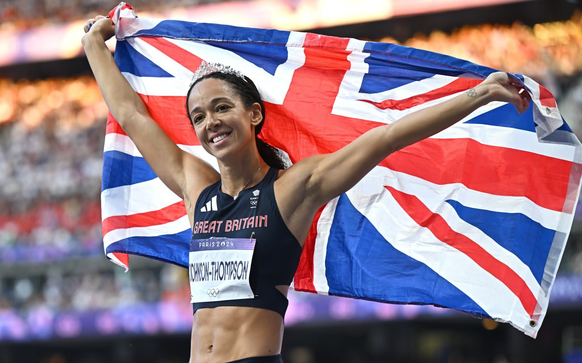 Katarina Johnson-Thompson takes heptathlon silver after long jump performance proves costly