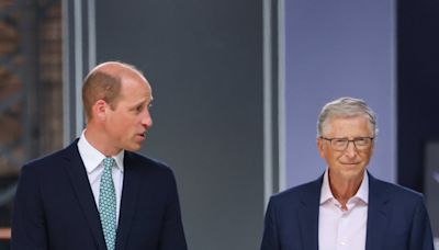 Dafür treffen sich Prinz William und Bill Gates in London