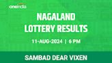 Nagaland Sambad Lottery Dear Vixen Sunday Winners, August 11 - Check Results Now