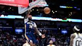 Ingram y Murphy aportan encestes clave; Pelicans vencen 112-105 a Jazz