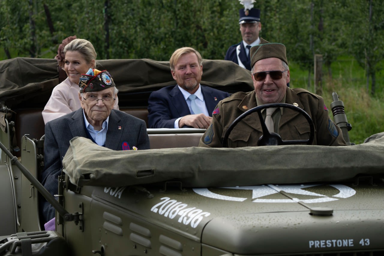 A tiny village has commemorated being the first Dutch place liberated from World War II occupation