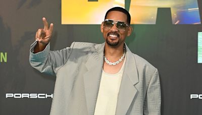 Will Smith Dons Oversized Baggy Suit at Bad Boys Premiere in Berlin