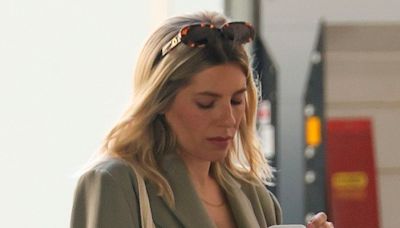 Mollie King is seen for first time since announcing she her pregnancy