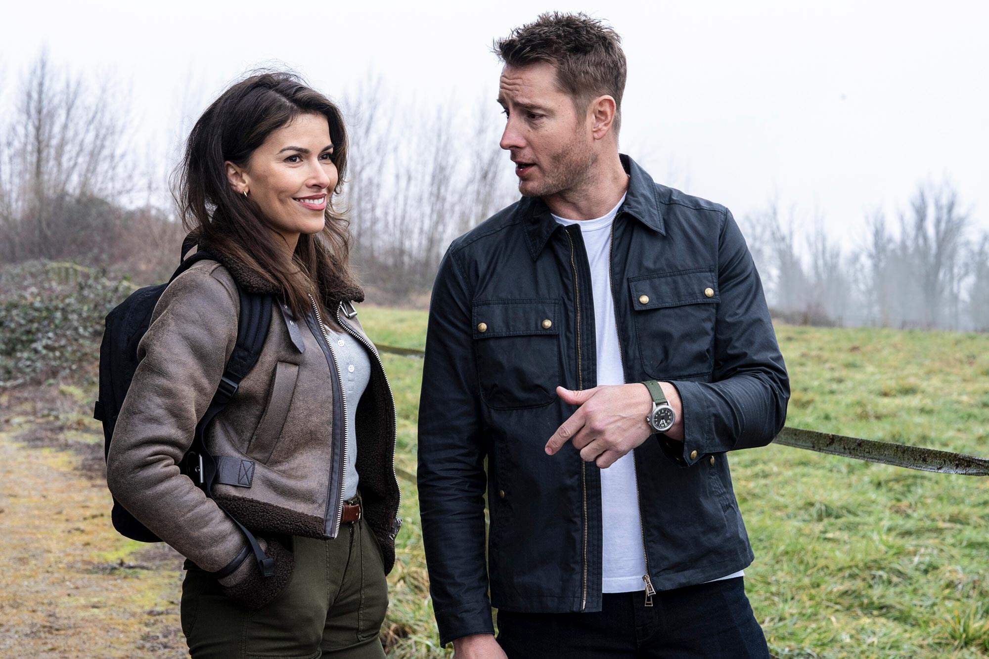 Tracker's Justin Hartley Confirms Wife Sofia Pernas Is Returning as Billie