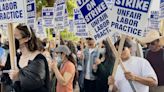 UCSB workers walk off the job in solidarity with other campus protests demanding defense contractor divestment