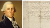 Newly discovered letter that George Washington wrote in 1787 hints at money problems