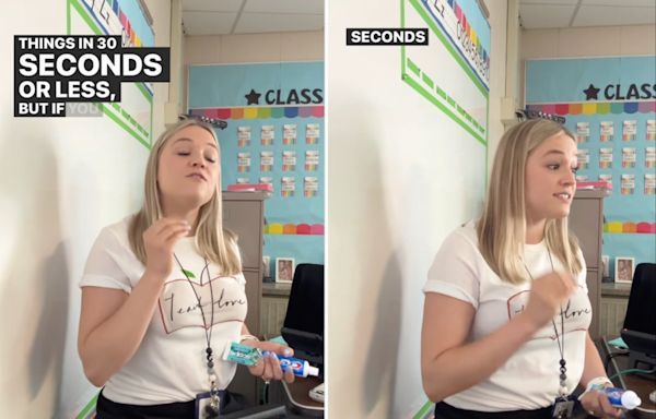 Teacher goes viral for ‘30 seconds or less’ rule on kindness