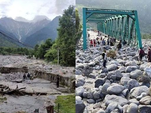 Part of Leh-Manali highway washed away after cloudburst; alert for heavy rain in Himachal