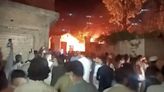 Mob beat man to death then set him on fire after blasphemy accusations