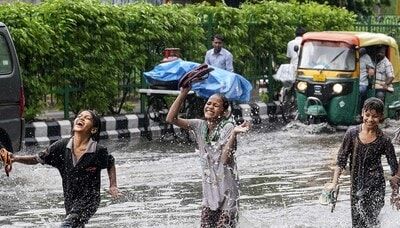 Relief from prolonged humidity after parts of Delhi receive rainfall