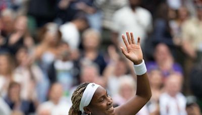 Coco Gauff routs qualifier in sloppy match, reaches Wimbledon third round