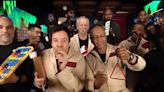 Watch Ray Parker Jr., Bill Murray, and Ernie Hudson perform “Ghostbusters” theme song with classroom instruments