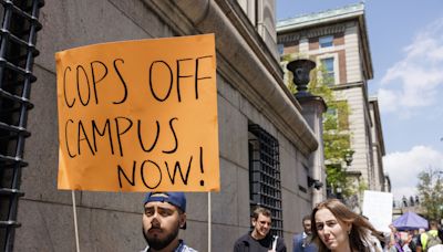 La policía de Nueva York asegura que el disparo en el desalojo de la Universidad de Columbia fue accidental