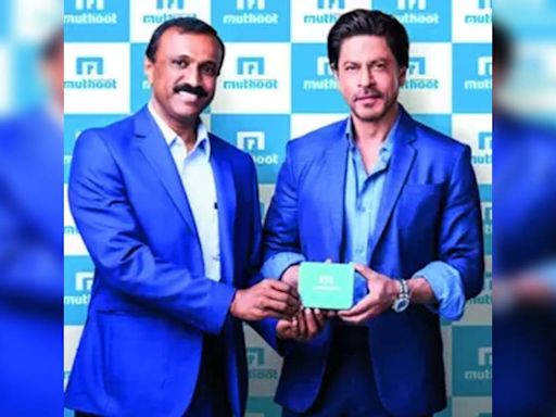Shah Rukh Khan announced as Brand Ambassador of Muthoot Pappachan Group | Kochi News - Times of India