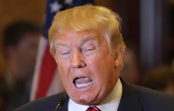 Donald Trump is literally foaming at the mouth in latest speech (video)