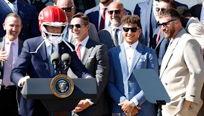 Kansas City Chiefs visitan la Casa Blanca