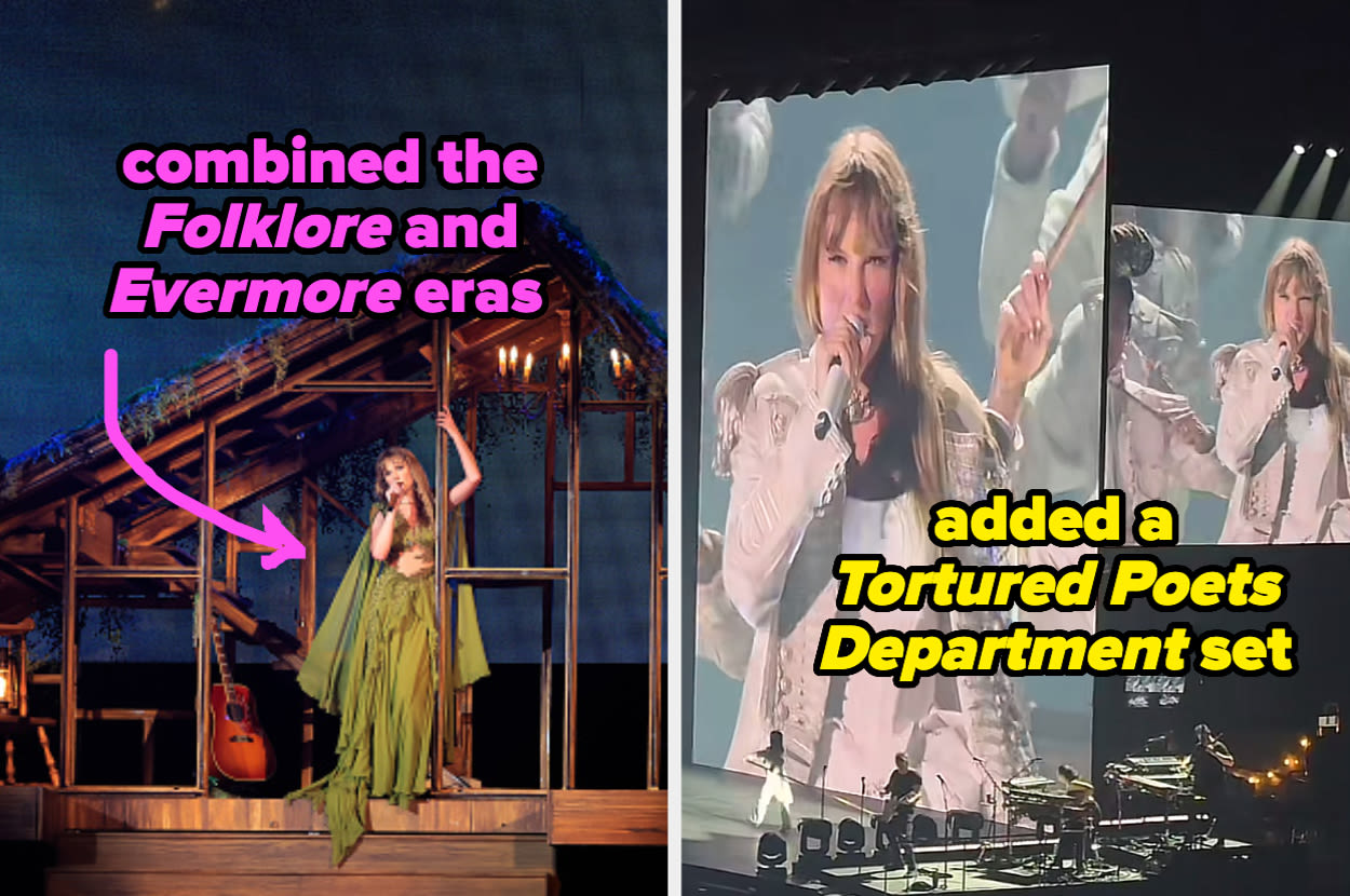 Taylor Swift Added "The Tortured Poets Department" To Her Eras Tour Set, And 16 Other Changes She Made