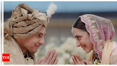 Throwback: When Kiara Advani shared emotional first reaction to seeing Sidharth Malhotra as her groom | Hindi Movie News - Times of India