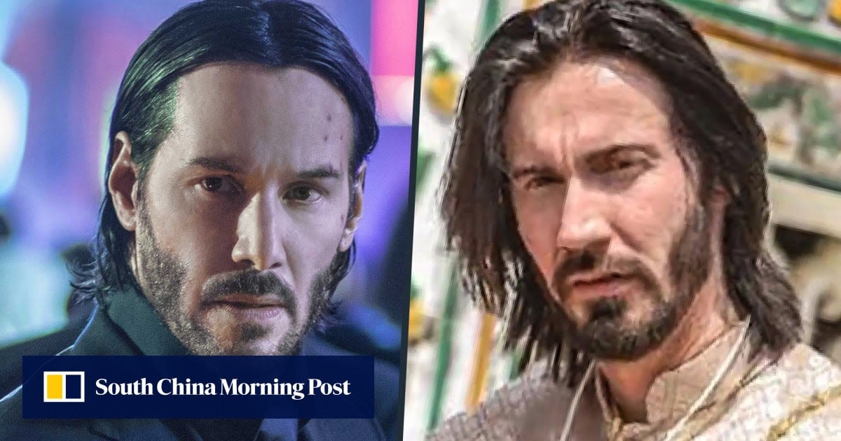 Keanu Reeves lookalike from Germany becomes head-turning star in Thailand