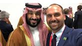 Após indiciamento do pai, Eduardo Bolsonaro sugere que príncipe da Arábia Saudita peça joias de volta