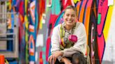 She quit her high-paying 9-5 job for art. Now she's Indianapolis' most sought muralist