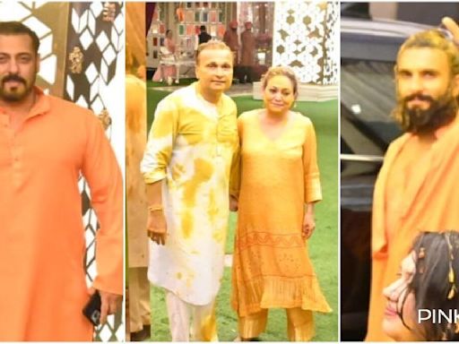 Anant Ambani-Radhika Merchant Wedding: Salman Khan, Ranveer Singh, Tina and Anil Ambani leave Antilia after star-studded Haldi celebrations