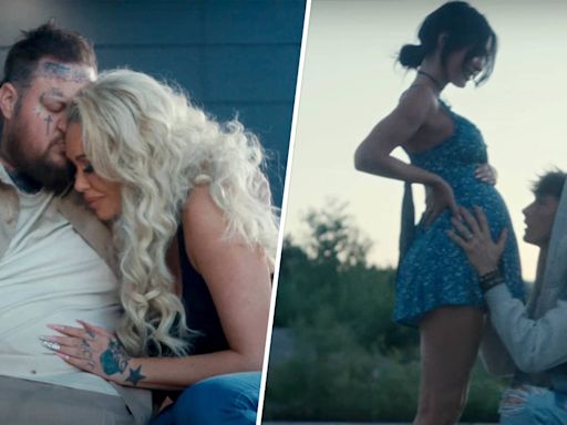 Jelly Roll and Machine Gun Kelly’s new music video shows infertility struggles, fuels Megan Fox pregnancy rumors